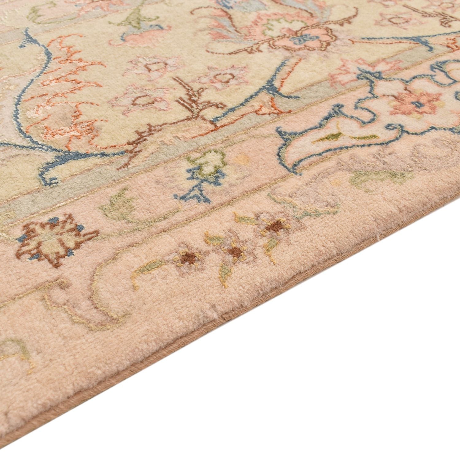 Tapis persan - Tabriz - Royal - 303 x 201 cm - beige clair