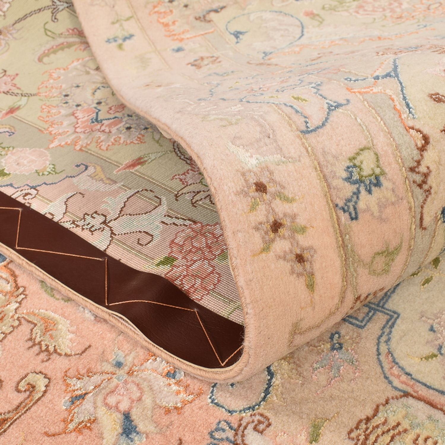 Tapis persan - Tabriz - Royal - 303 x 201 cm - beige clair