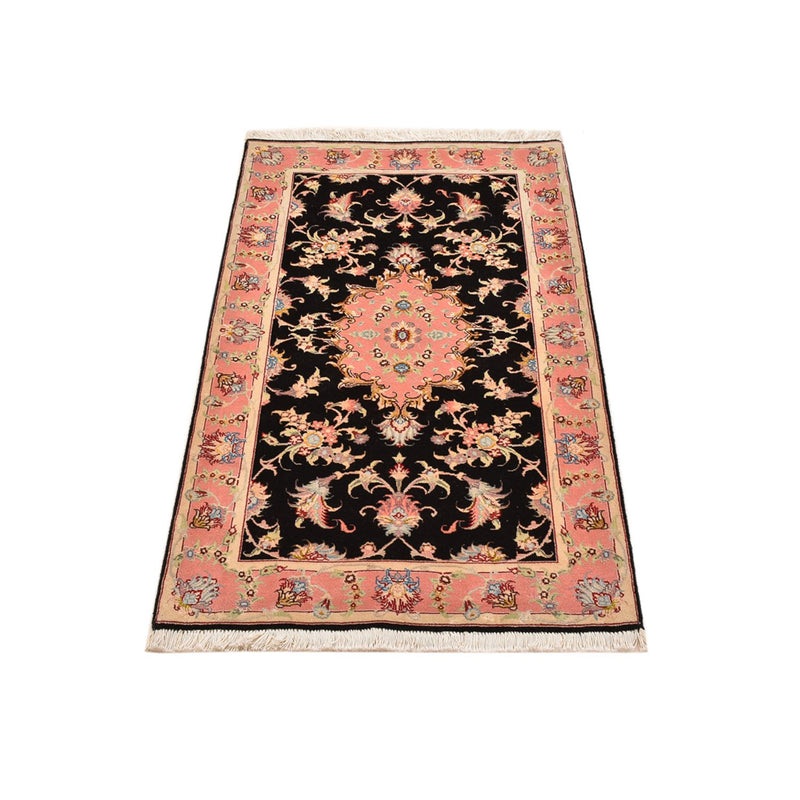 Tapis persan - Tabriz - Royal - 121 x 73 cm - bleu foncé