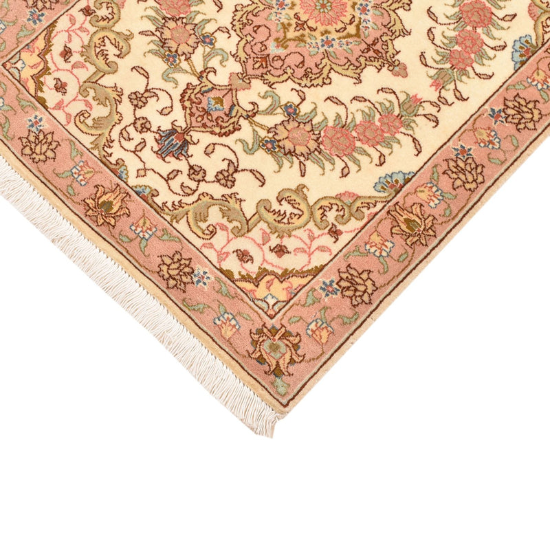 Tapis persan - Tabriz - Royal - 82 x 62 cm - beige foncé