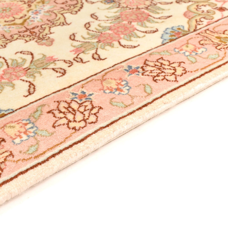 Tapis persan - Tabriz - Royal - 82 x 62 cm - beige foncé