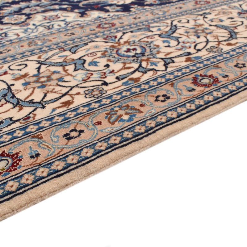 Tapis persan - Nain - Premium - 314 x 200 cm - bleu foncé