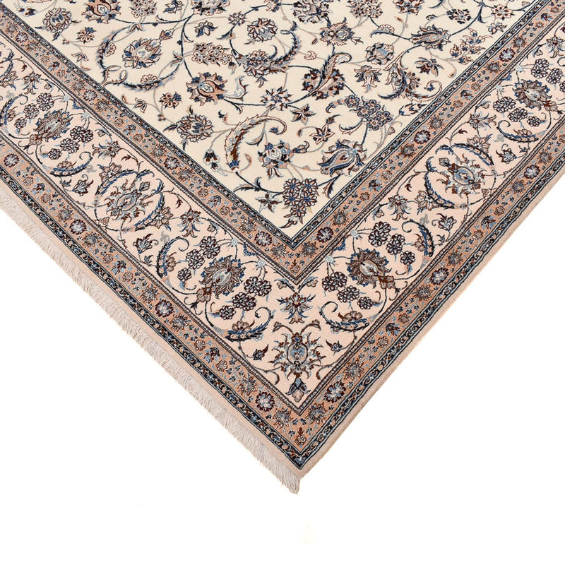 Tapis persan - Nain - Premium - 310 x 217 cm - crème