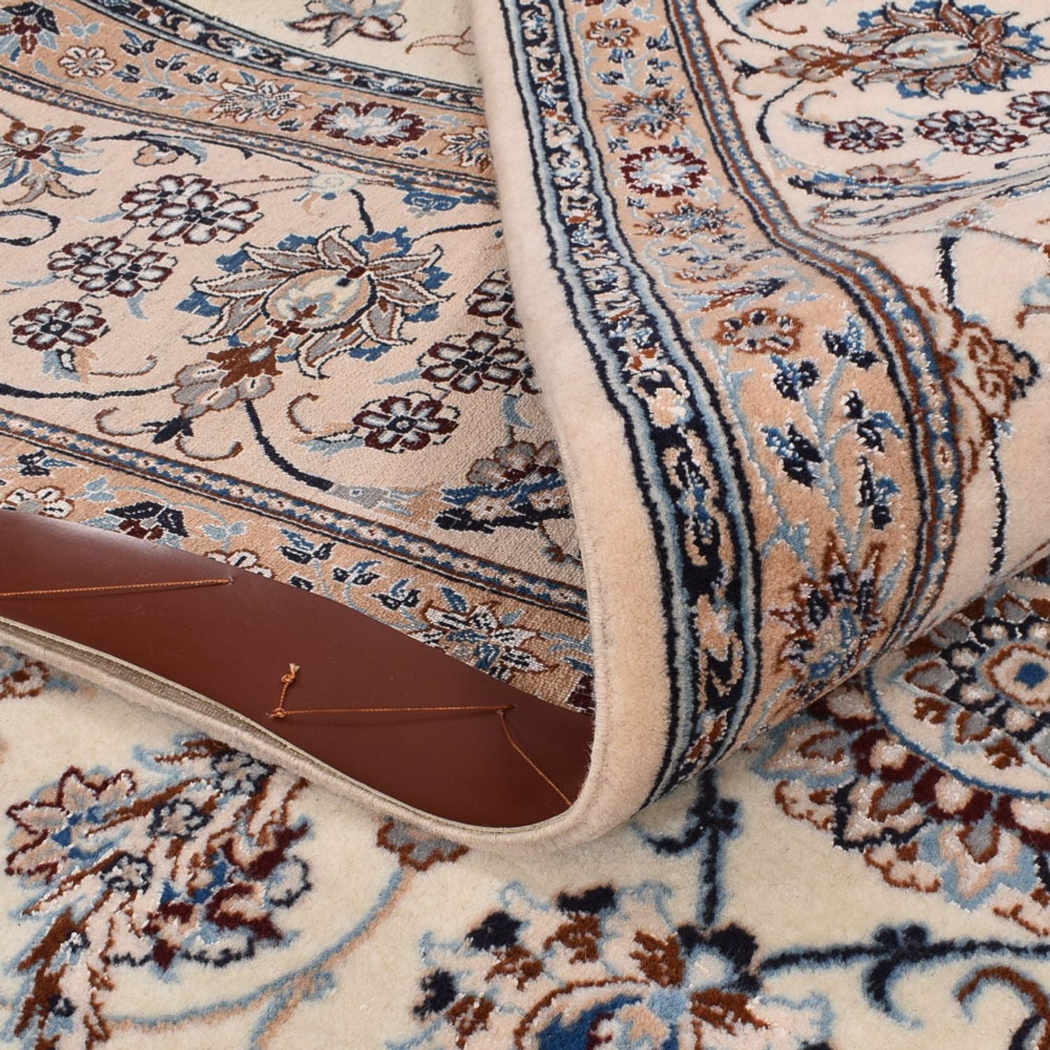 Tapis persan - Nain - Premium - 310 x 217 cm - crème
