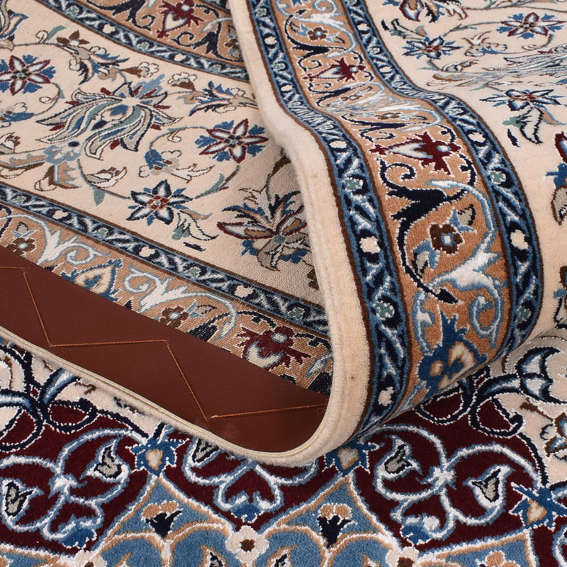 Tapis persan - Nain - Premium - 321 x 210 cm - crème