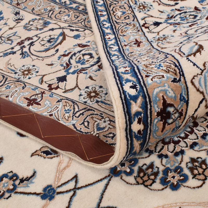 Tapis persan - Nain - Premium - 298 x 206 cm - crème