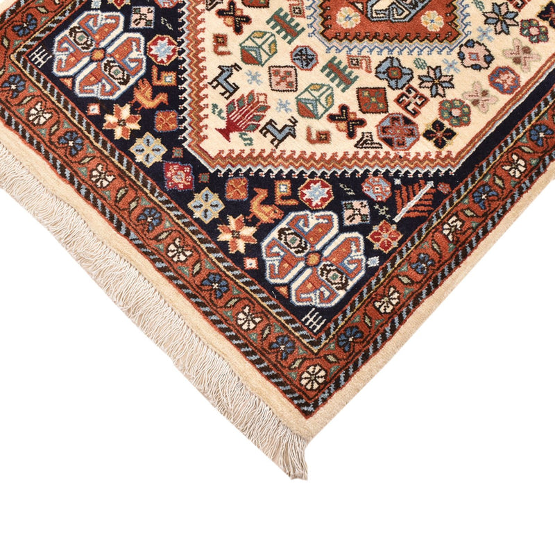 Tapis Gabbeh - Persan Kashkuli - 95 x 64 cm - multicolore