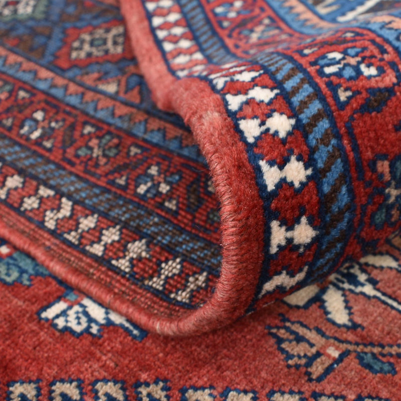 Tapis persan - Nomadic - 260 x 207 cm - rouge