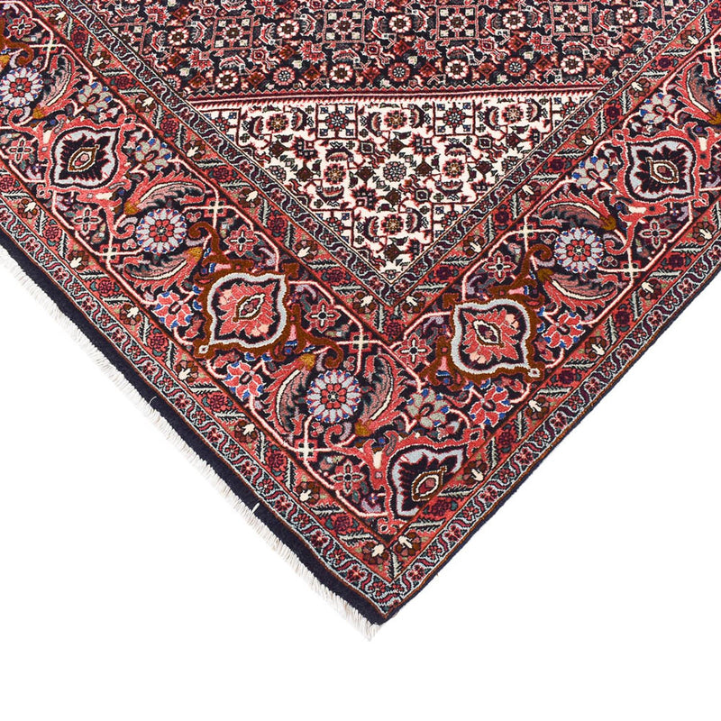 Tapis persan - Bidjar - 315 x 248 cm - rouge foncé