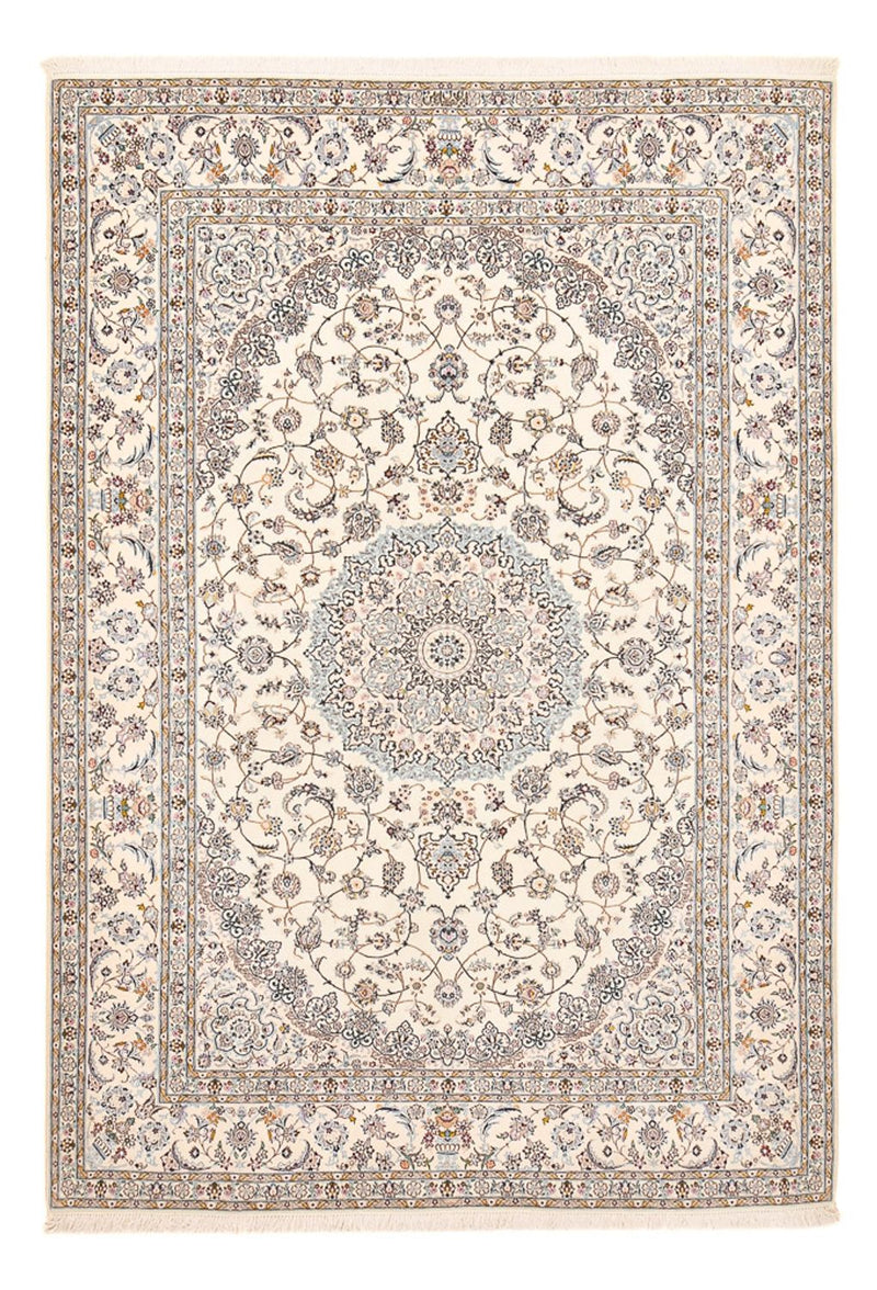 Tapis persan - Nain - Premium - 295 x 200 cm - crème