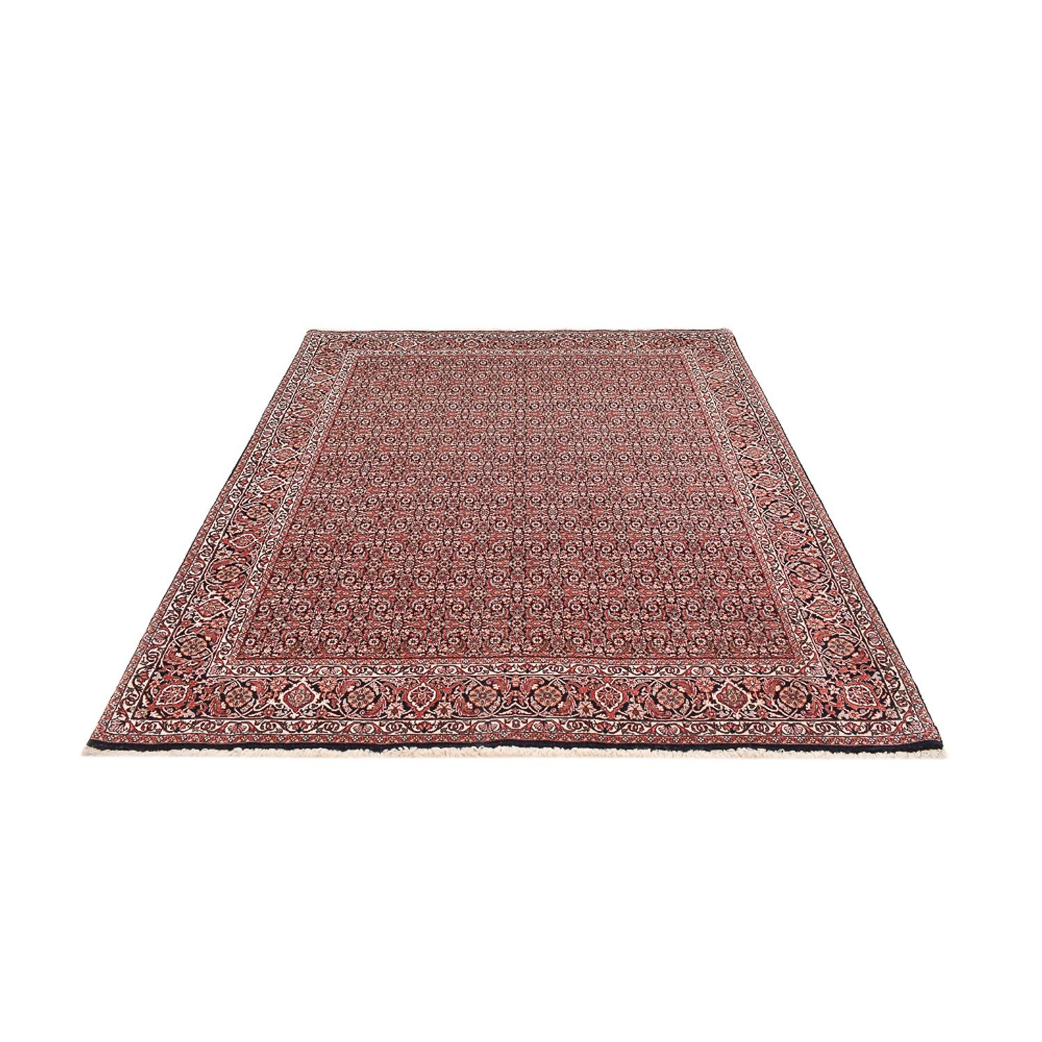 Perserteppich - Bidjar - 255 x 207 cm - dunkelrot