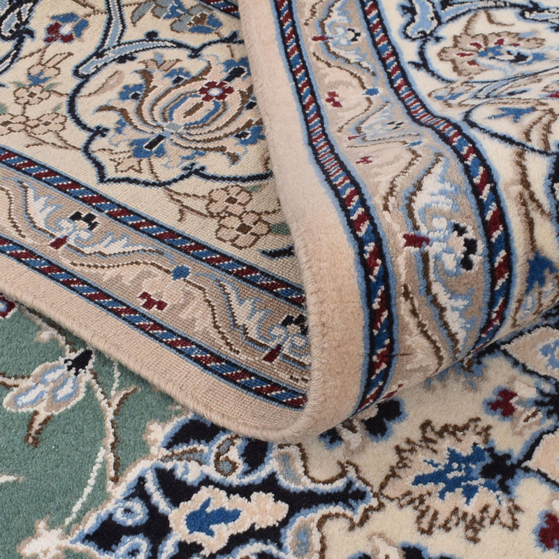 Tapis persan - Nain - Royal - 290 x 204 cm - vert