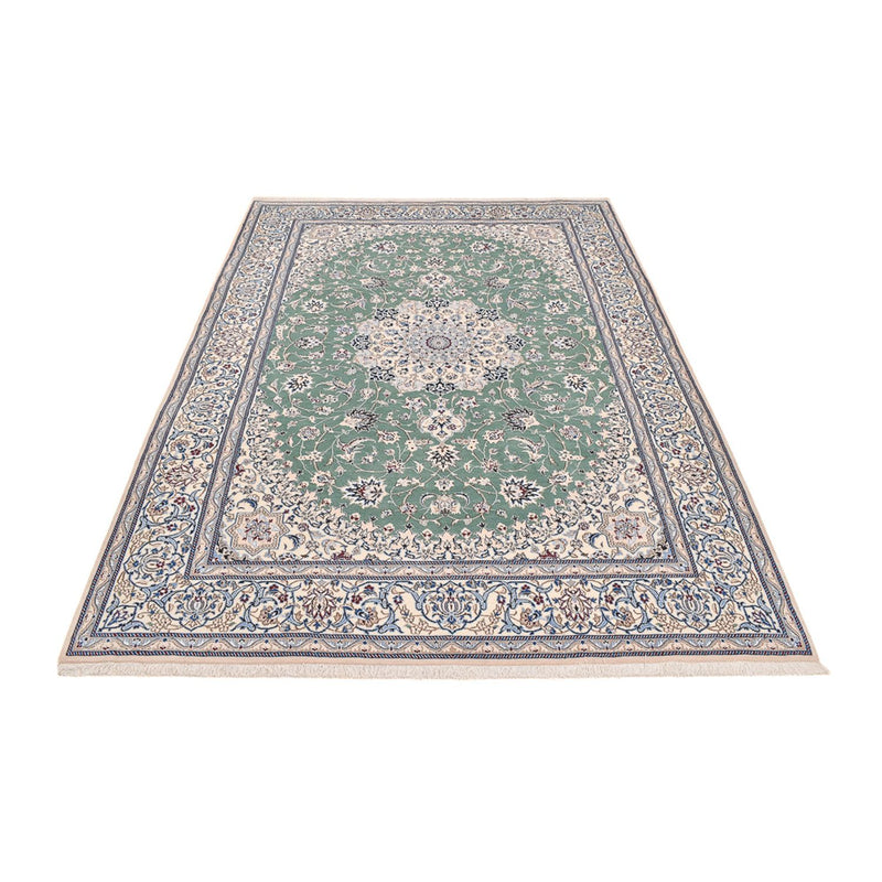 Tapis persan - Nain - Royal - 290 x 204 cm - vert