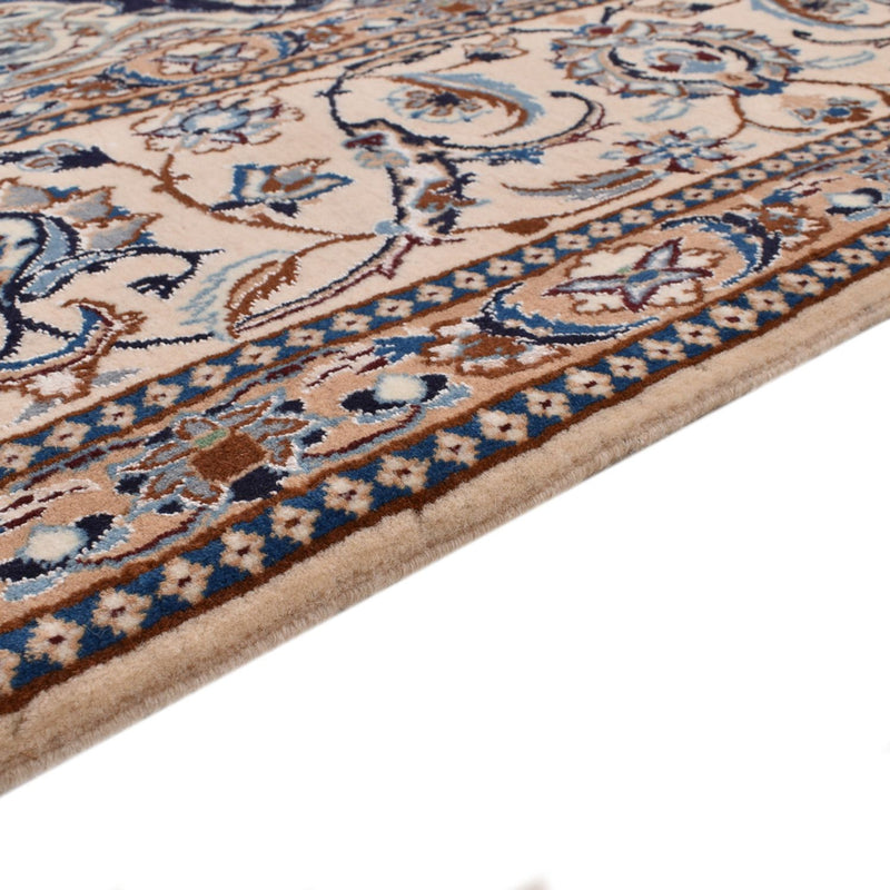 Tapis persan - Nain - Premium - 294 x 202 cm - bleu foncé