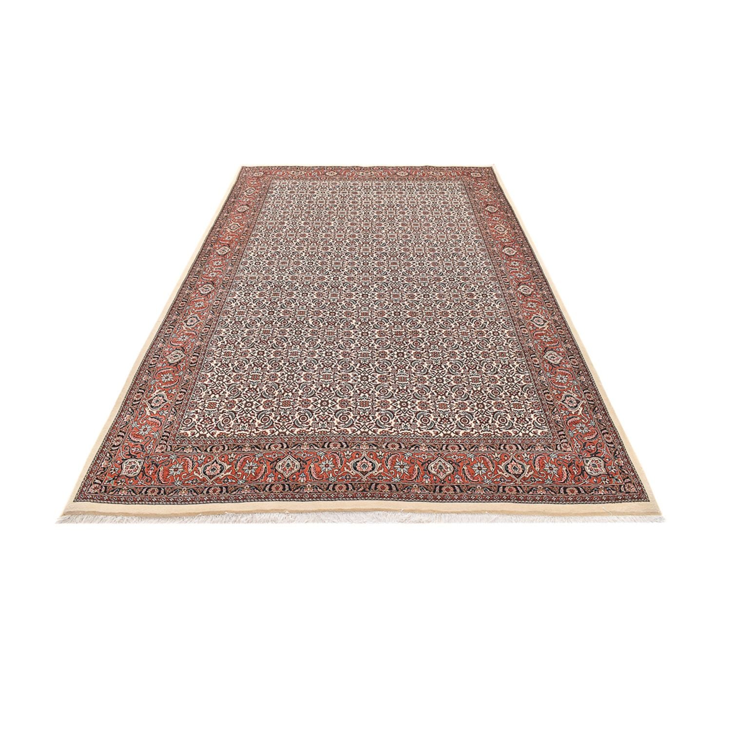Perserteppich - Bidjar - 305 x 202 cm - dunkelrot