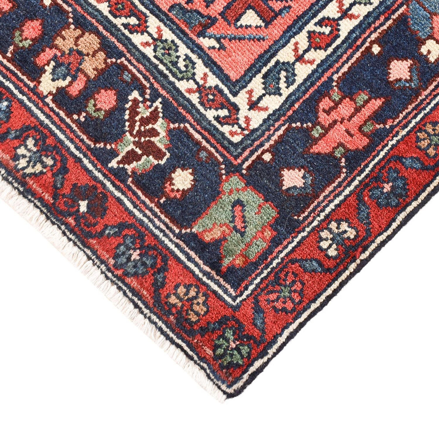 Tapis de couloir Tapis persan - Nomadic - 220 x 105 cm - rouge clair