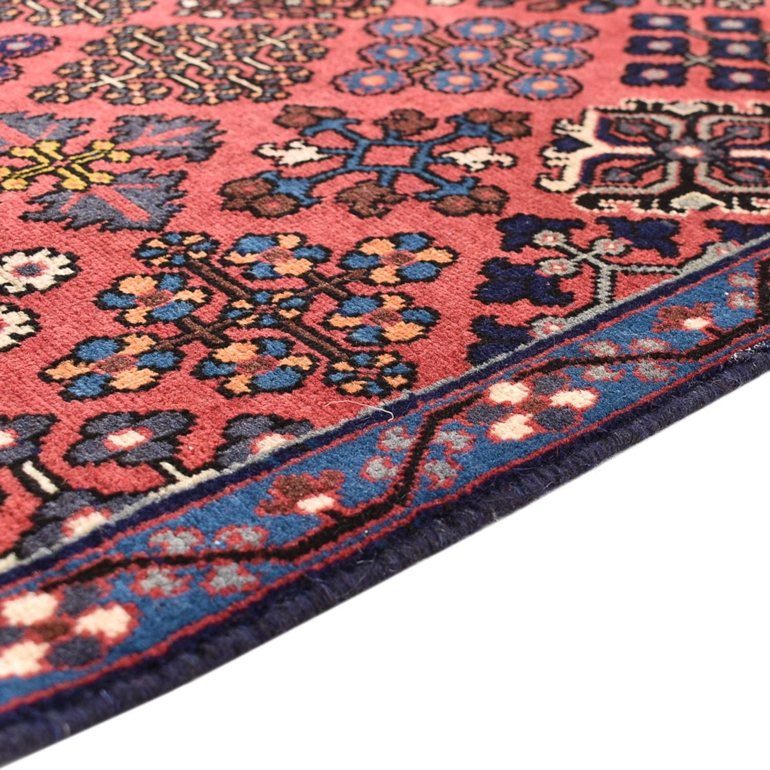 Tapis de couloir Tapis persan - Nomadic - 200 x 83 cm - rouge clair