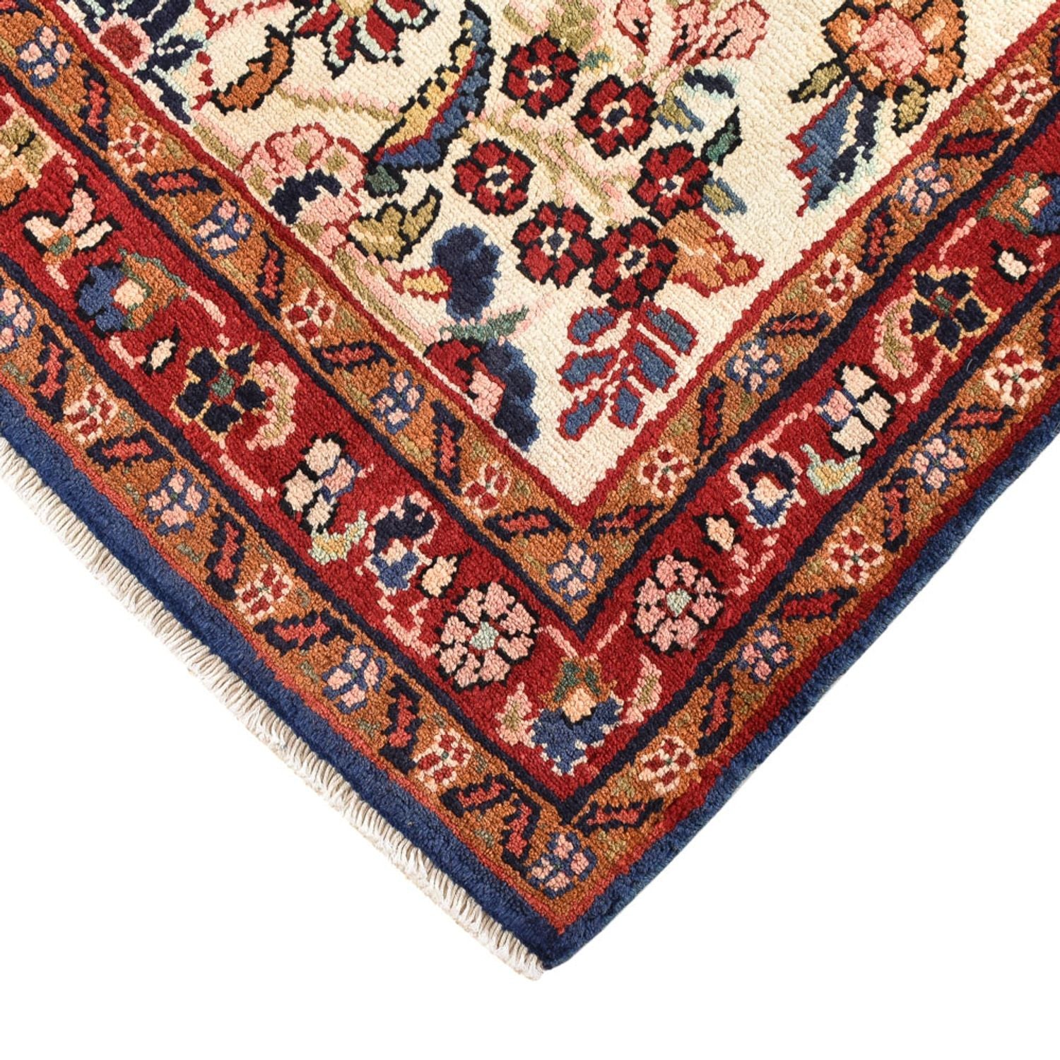 Tapis de couloir Tapis persan - Nomadic - 226 x 86 cm - beige
