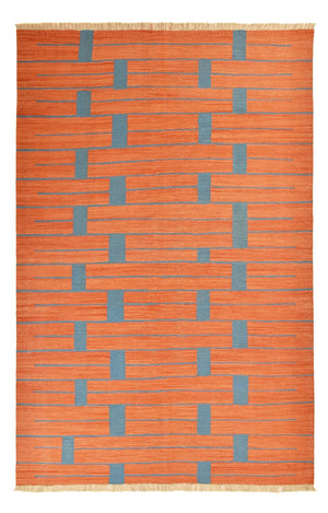 Tapis Kelim - Tendance - 293 x 192 cm - multicolore