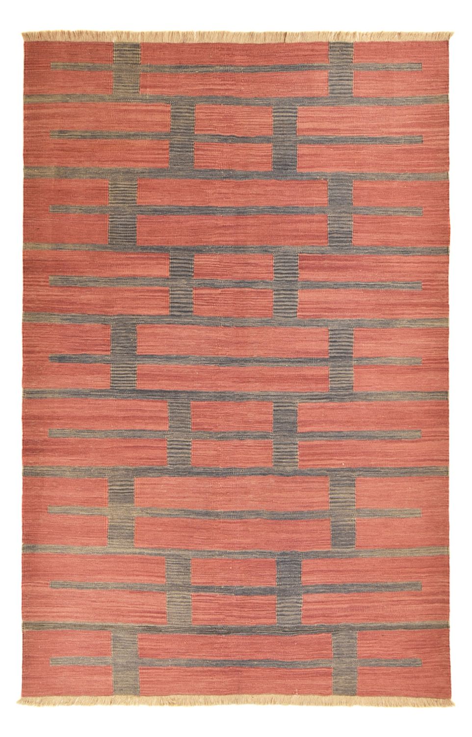 Tapis Kelim - Tendance - 292 x 191 cm - multicolore