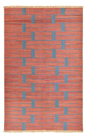 Tapis Kelim - Tendance - 294 x 193 cm - multicolore