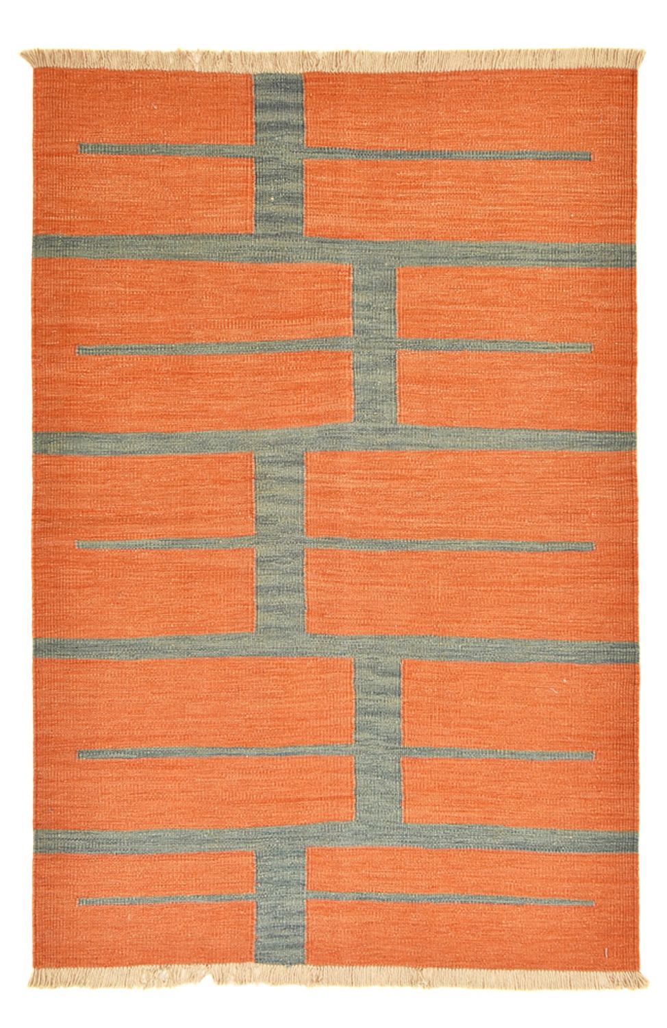 Tapis Kelim - Tendance - 182 x 121 cm - multicolore