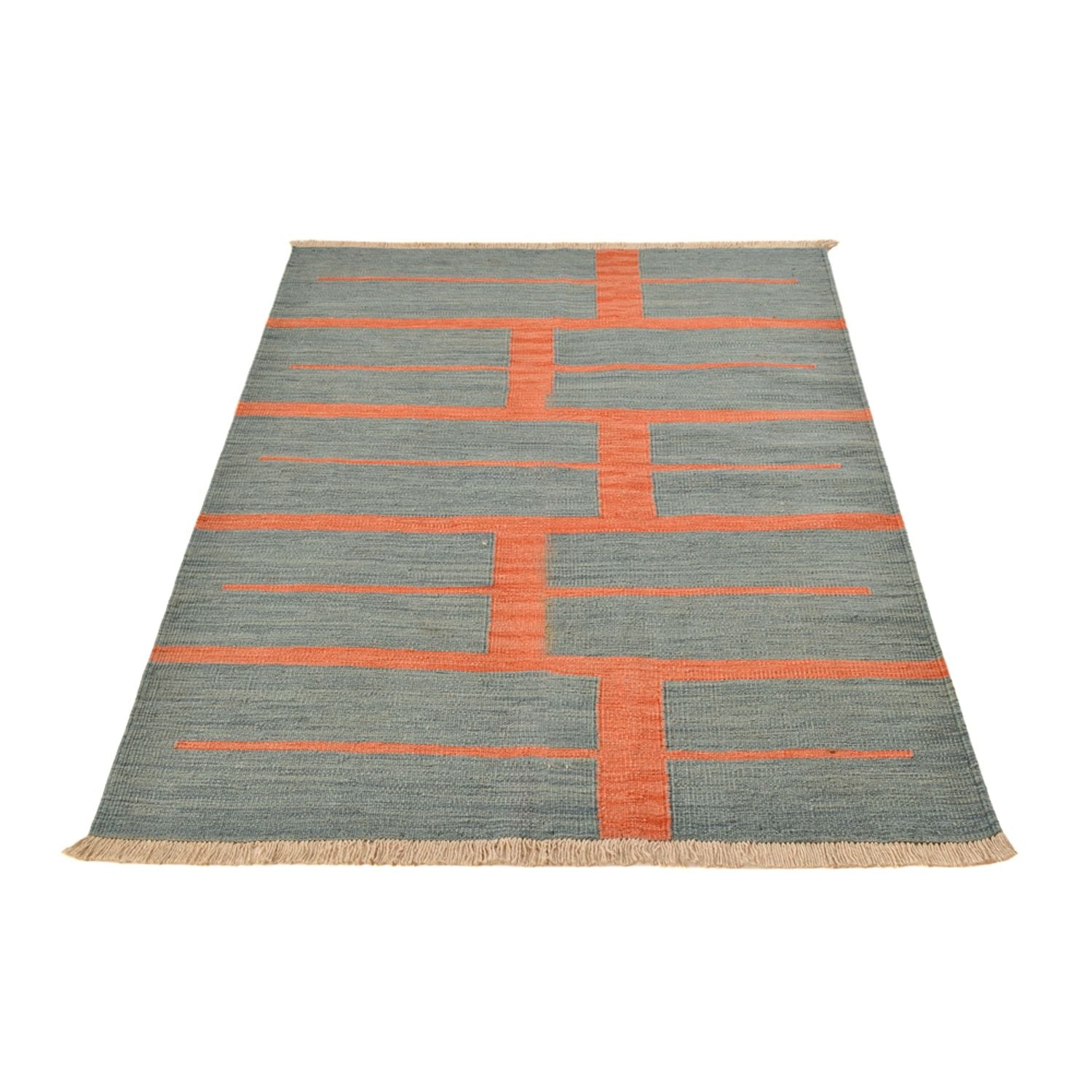 Tapis Kelim - Tendance - 185 x 123 cm - multicolore
