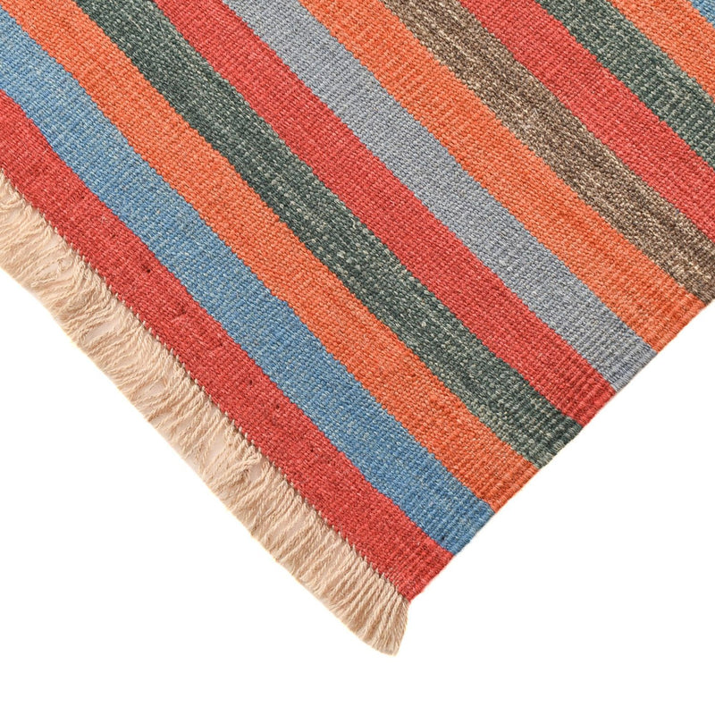 Tapis Kelim - Tendance - 200 x 146 cm - multicolore