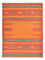 Tapis Kelim - Tendance - 203 x 155 cm - multicolore