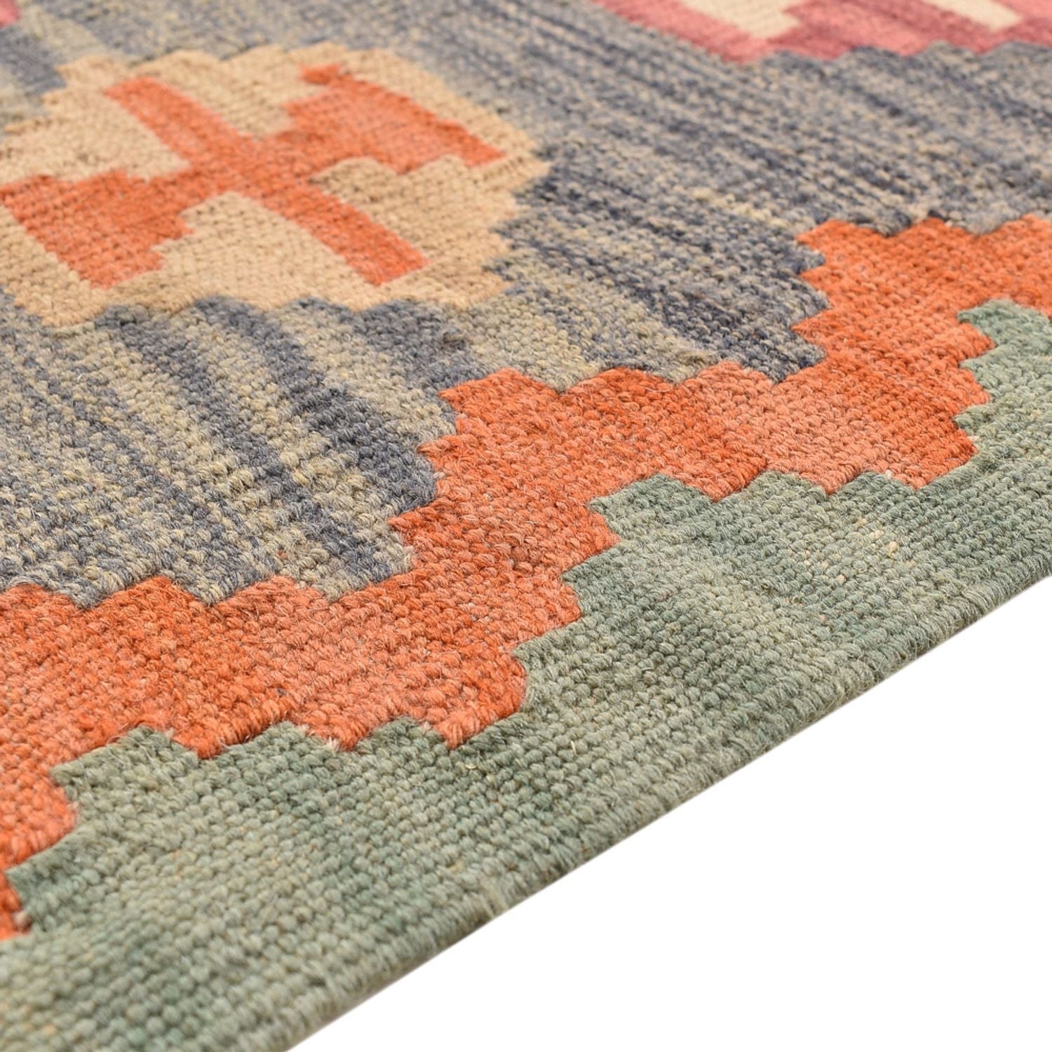 Tapis Kelim - Oriental - 209 x 151 cm - multicolore
