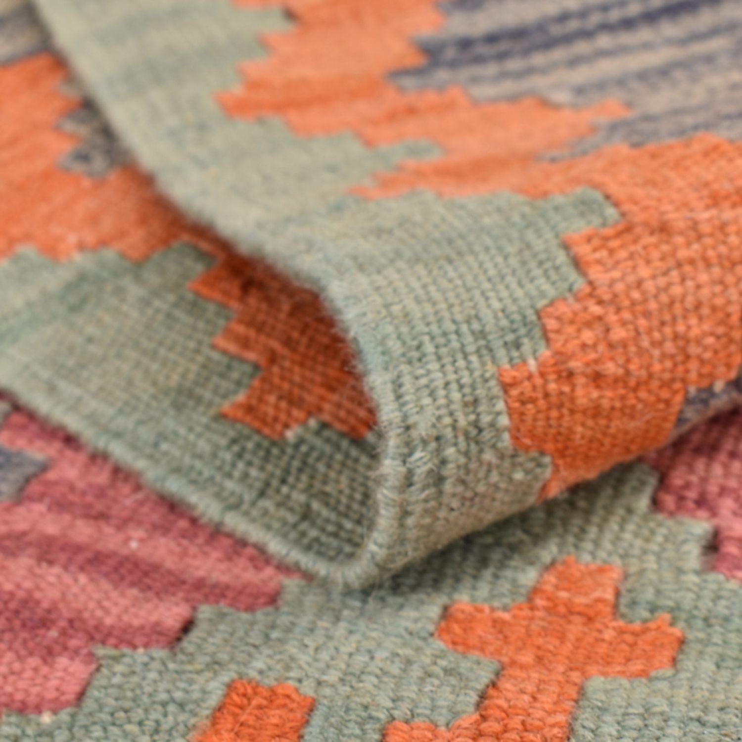 Tapis Kelim - Oriental - 209 x 151 cm - multicolore