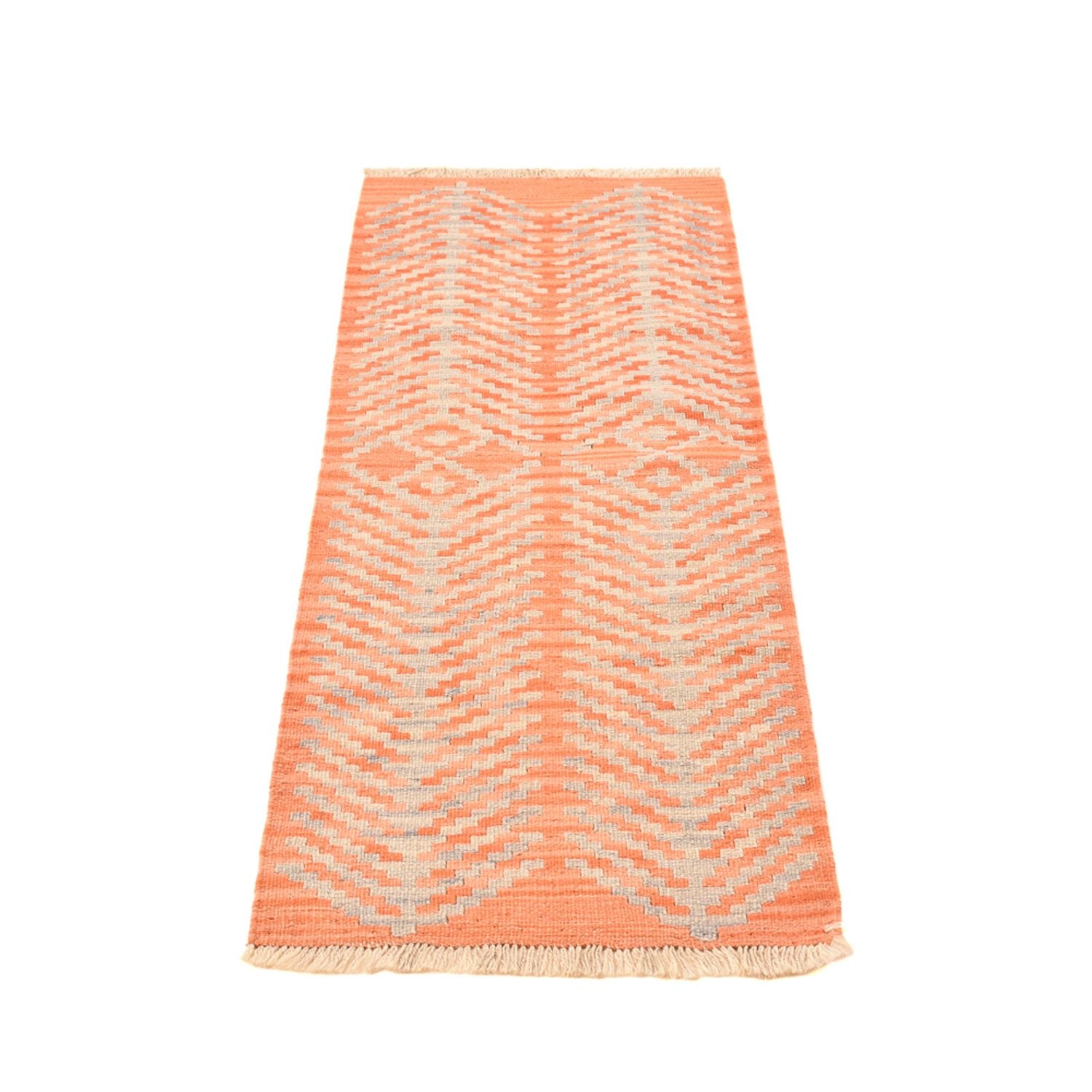 Tapis de couloir Tapis Kelim - Oriental - 193 x 58 cm - multicolore