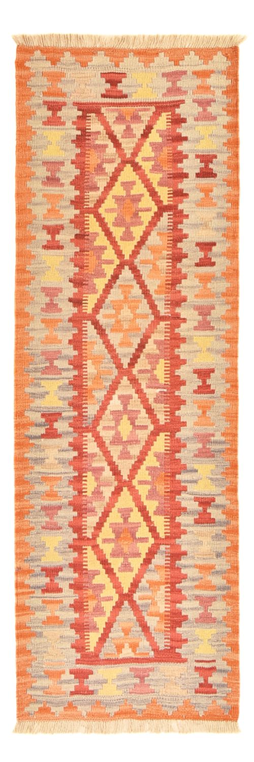 Tapis de couloir Tapis Kelim - Oriental - 194 x 65 cm - multicolore