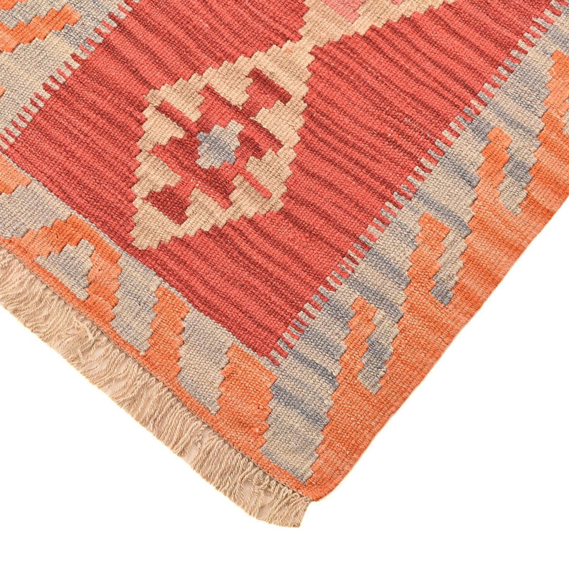 Tapis de couloir Tapis Kelim - Oriental - 198 x 59 cm - multicolore