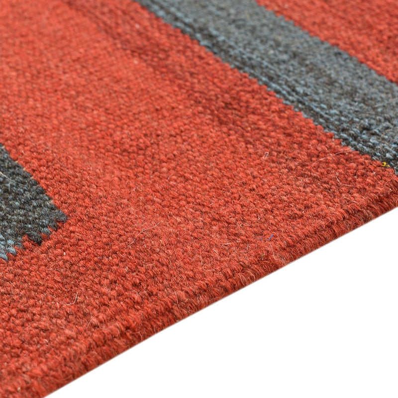 Tapis Kelim - Tendance - 162 x 108 cm - multicolore