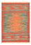 Tapis Kelim - Tendance - 141 x 101 cm - multicolore