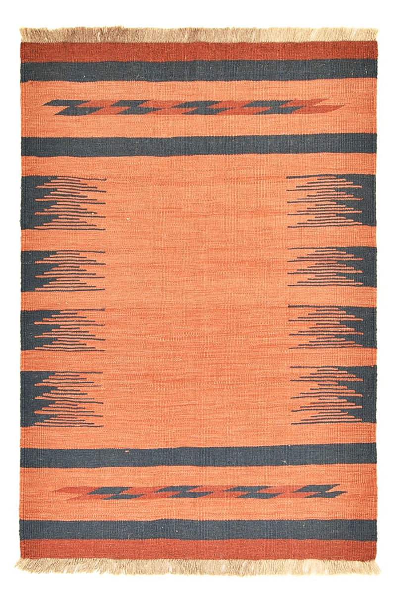 Tapis Kelim - Tendance - 137 x 98 cm - multicolore