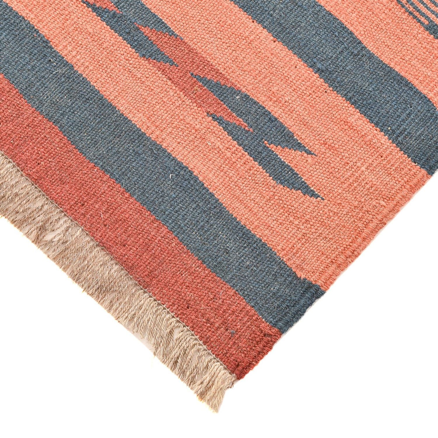 Tapis Kelim - Tendance - 137 x 98 cm - multicolore