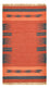 Tapis Kelim - Tendance - 89 x 73 cm - multicolore