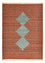 Tapis Kelim - Tendance - 158 x 116 cm - multicolore