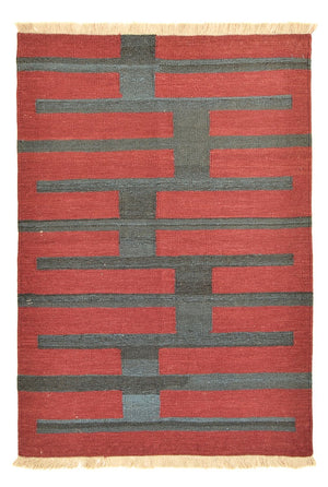 Tapis Kelim - Tendance - 148 x 104 cm - multicolore