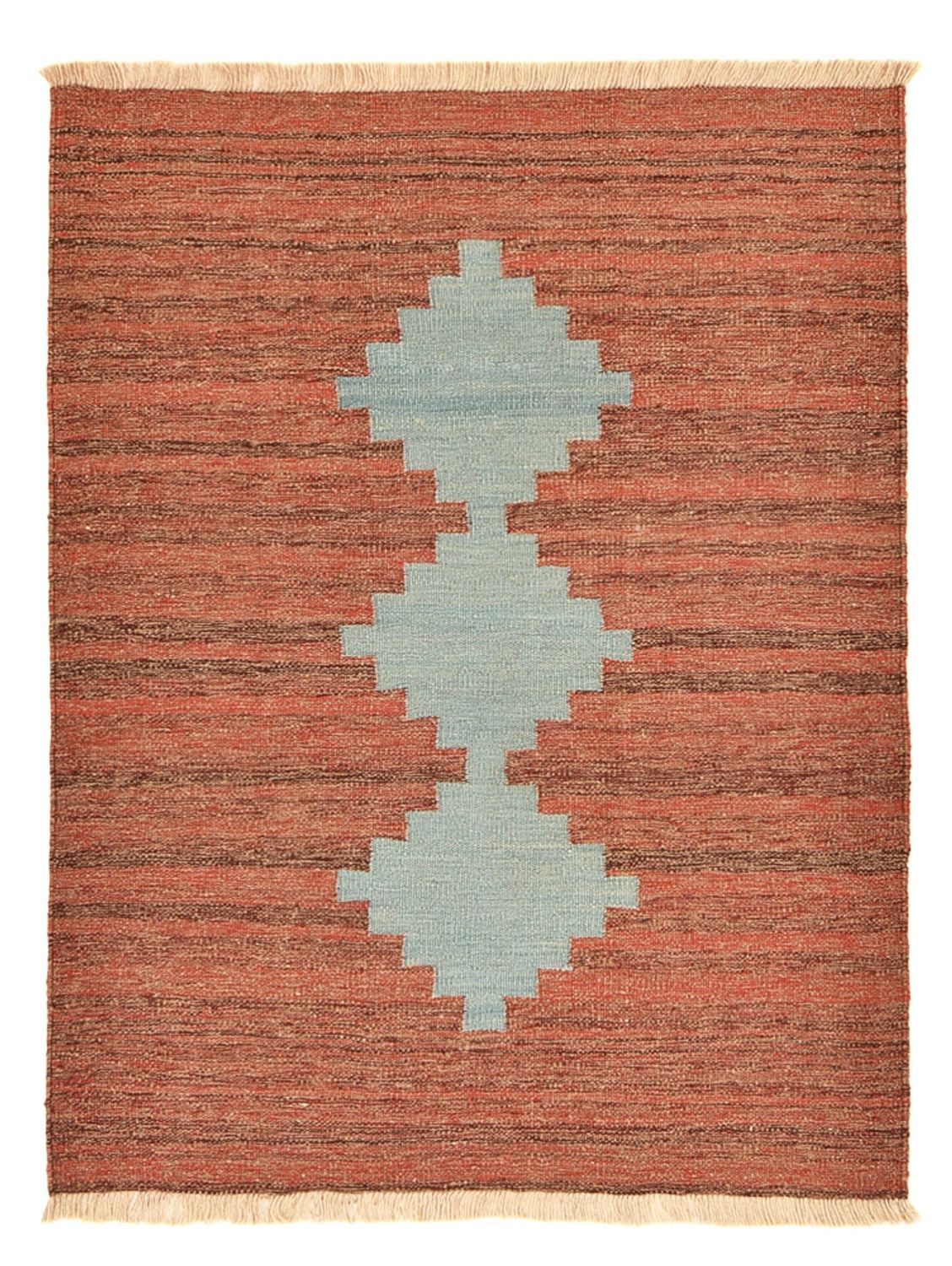 Tapis Kelim - Tendance - 148 x 115 cm - multicolore