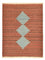 Tapis Kelim - Tendance - 148 x 115 cm - multicolore