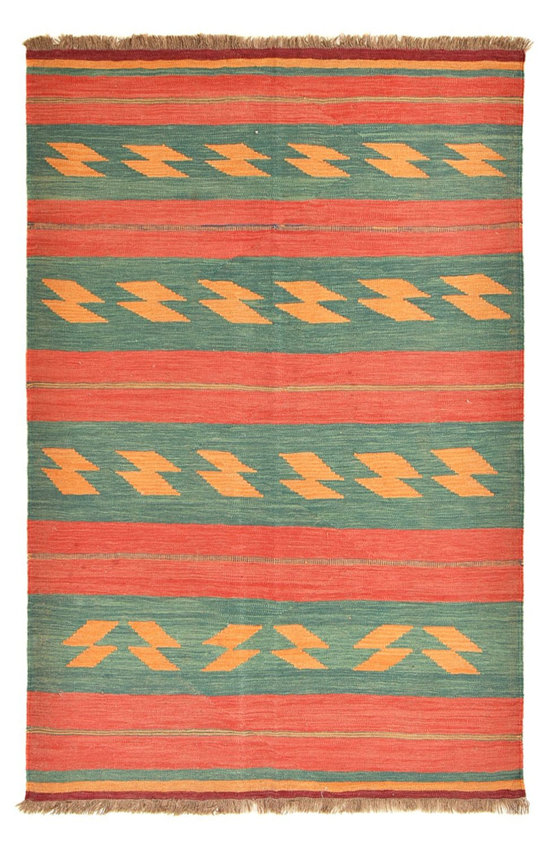 Tapis Kelim - Tendance - 212 x 146 cm - multicolore