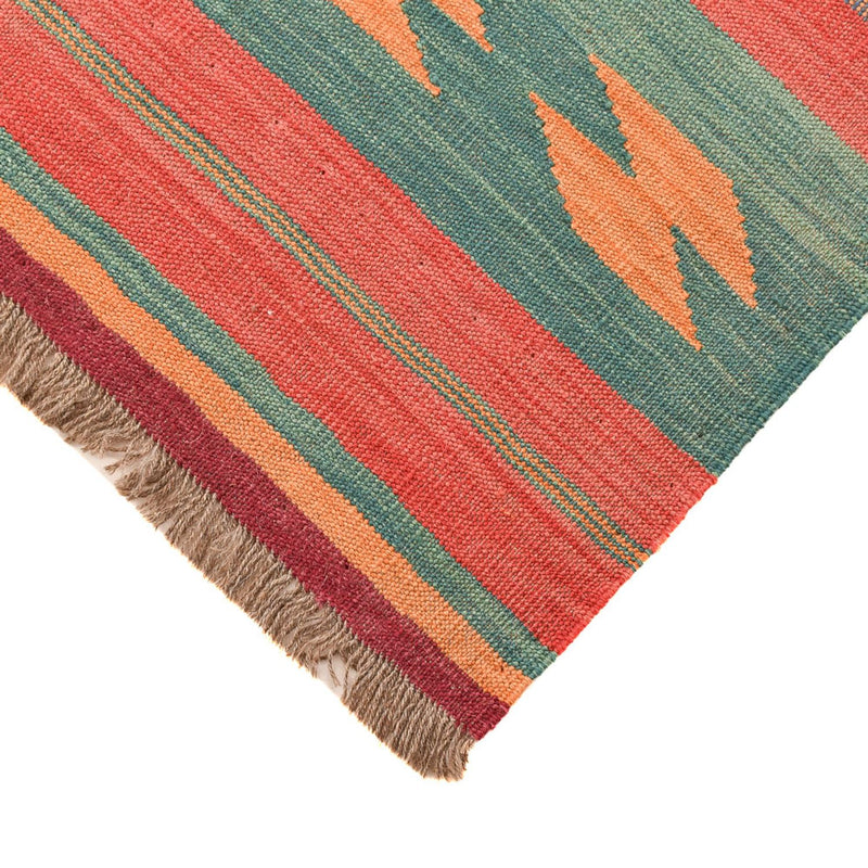 Tapis Kelim - Tendance - 212 x 146 cm - multicolore