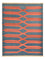 Tapis Kelim - Tendance - 204 x 159 cm - multicolore
