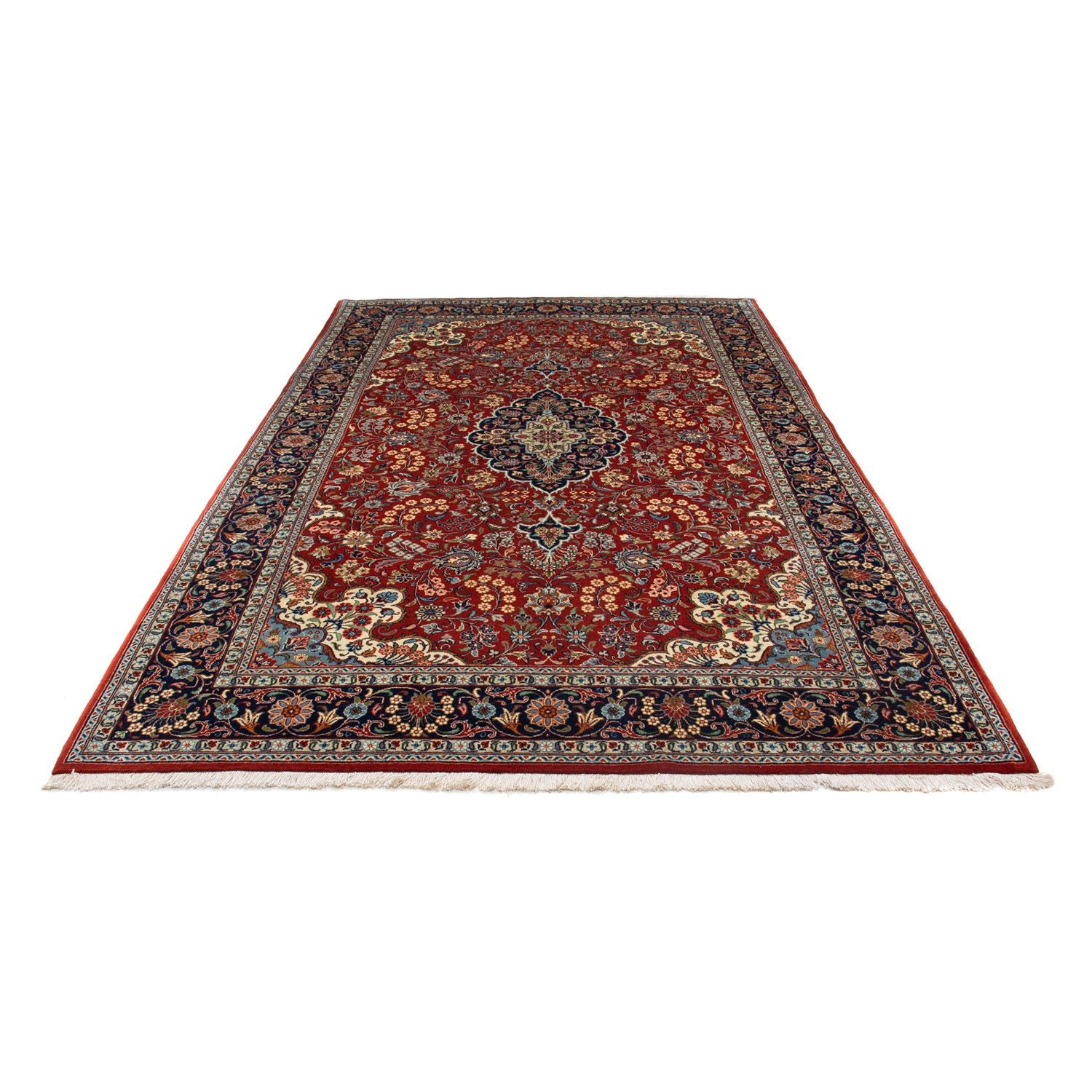 Tapis persan - Classique - 293 x 178 cm - rouge