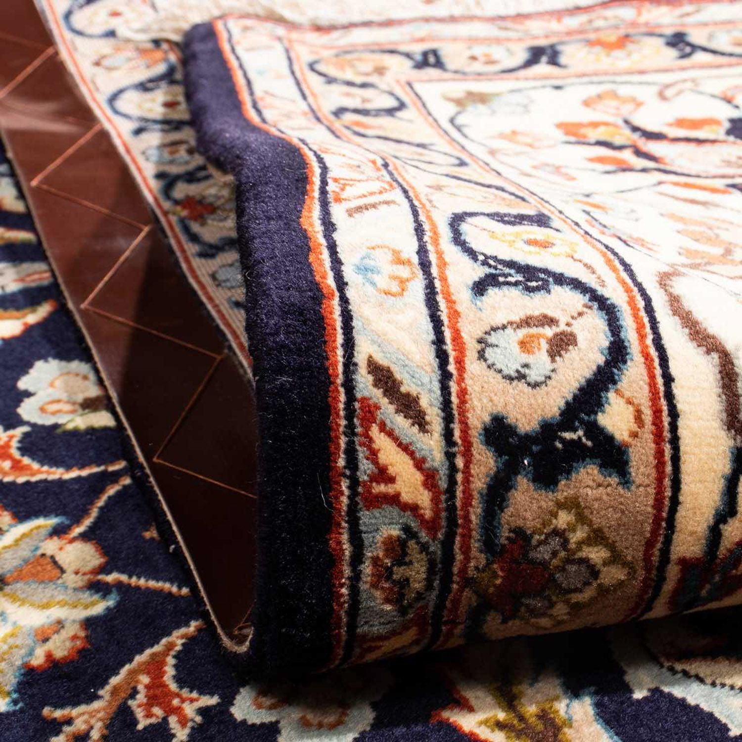 Tapis persan - Classique - 300 x 200 cm - bleu foncé