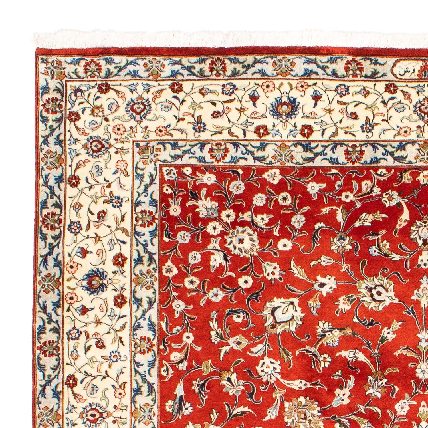 Tapis persan - Classique - 288 x 224 cm - rouge foncé