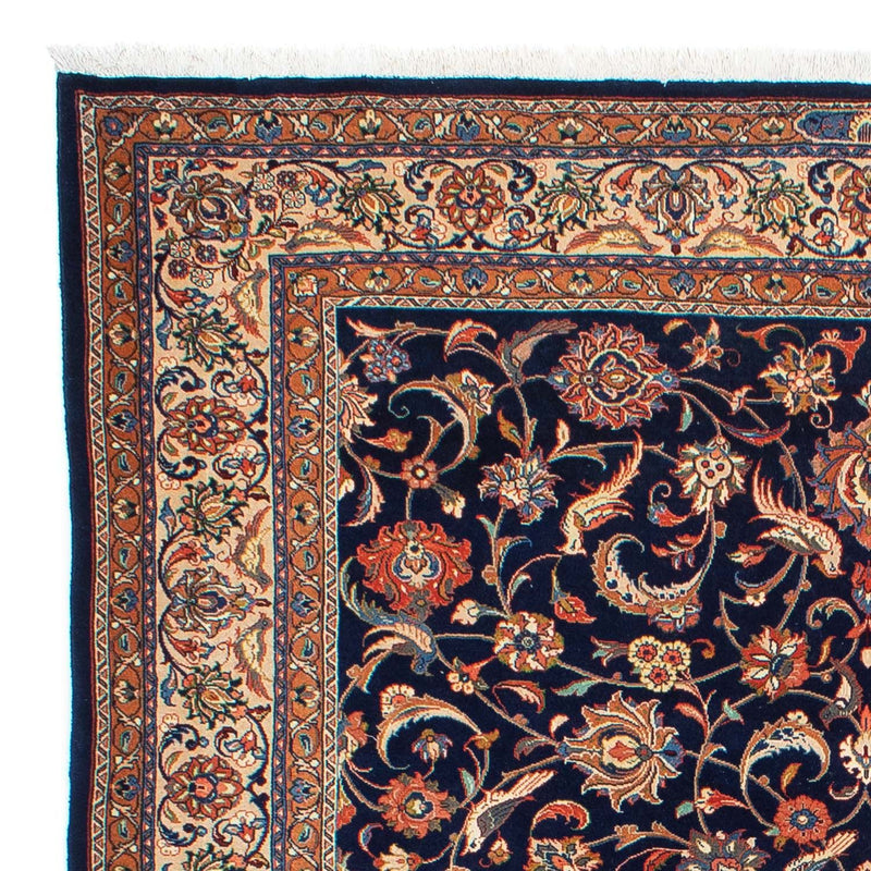Tapis persan - Royal - 302 x 216 cm - bleu foncé